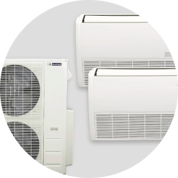 Blueridge multi-zone mini-split with low wall air handlers - Alpine Home Air